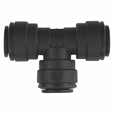 JOHN GUEST PP0212E Union Tee Black 3/8 Tube Size PK10