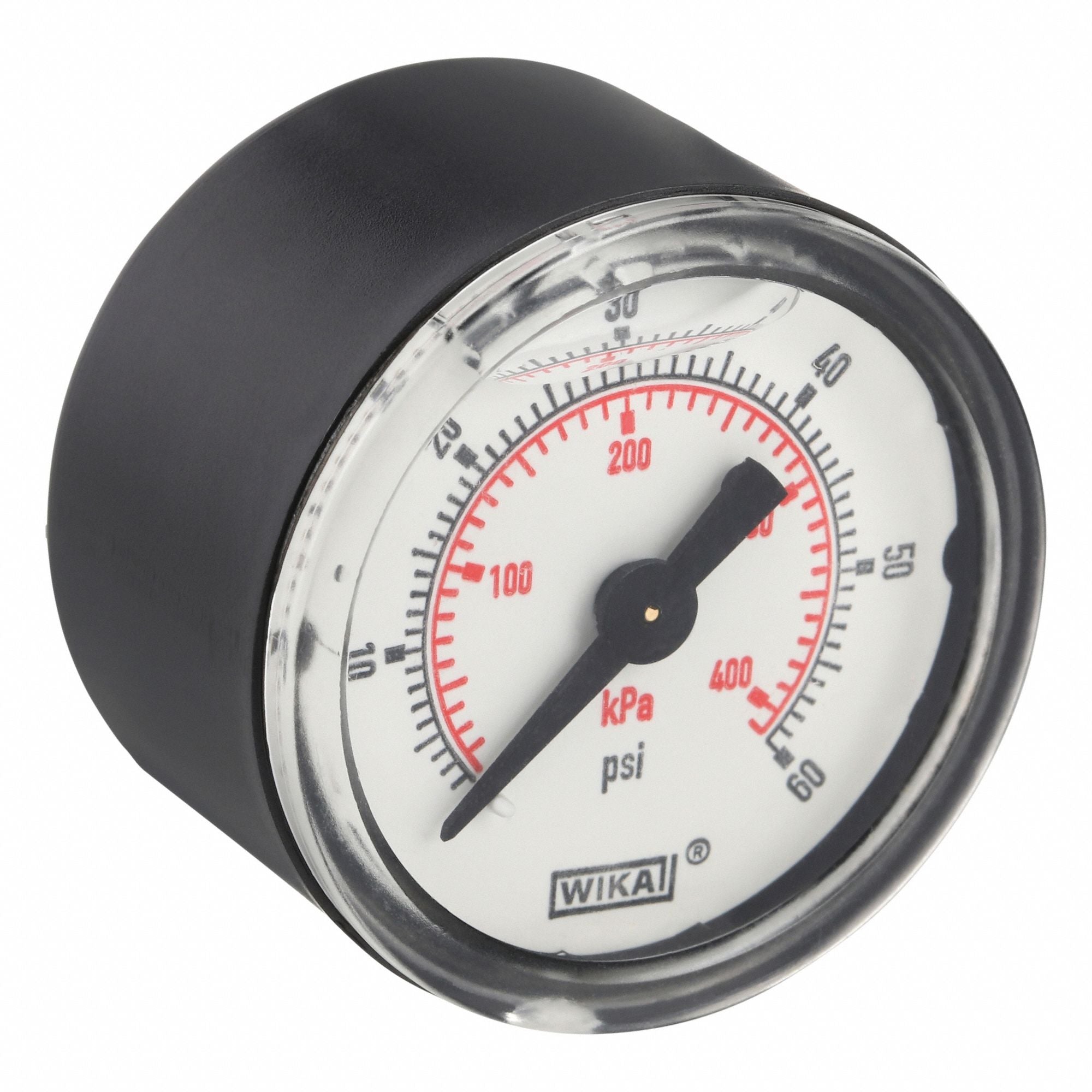 WIKA 113131560B Pressure Gauge 1-1/2 Dial Size MNPT