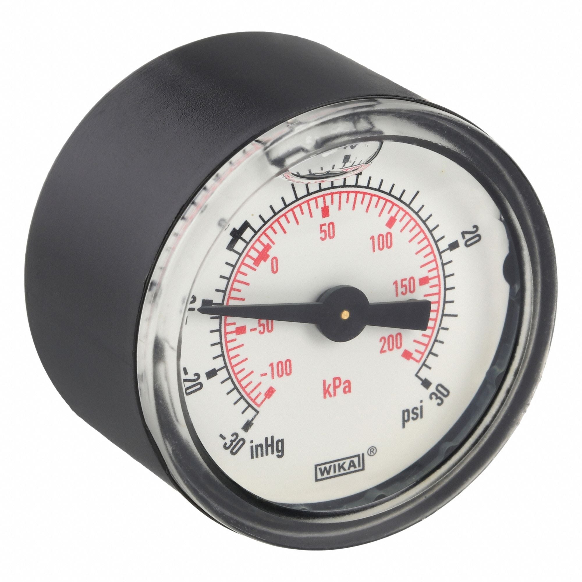 WIKA 11313153030B Compound Gauge 1-1/2 Dial Size MNPT