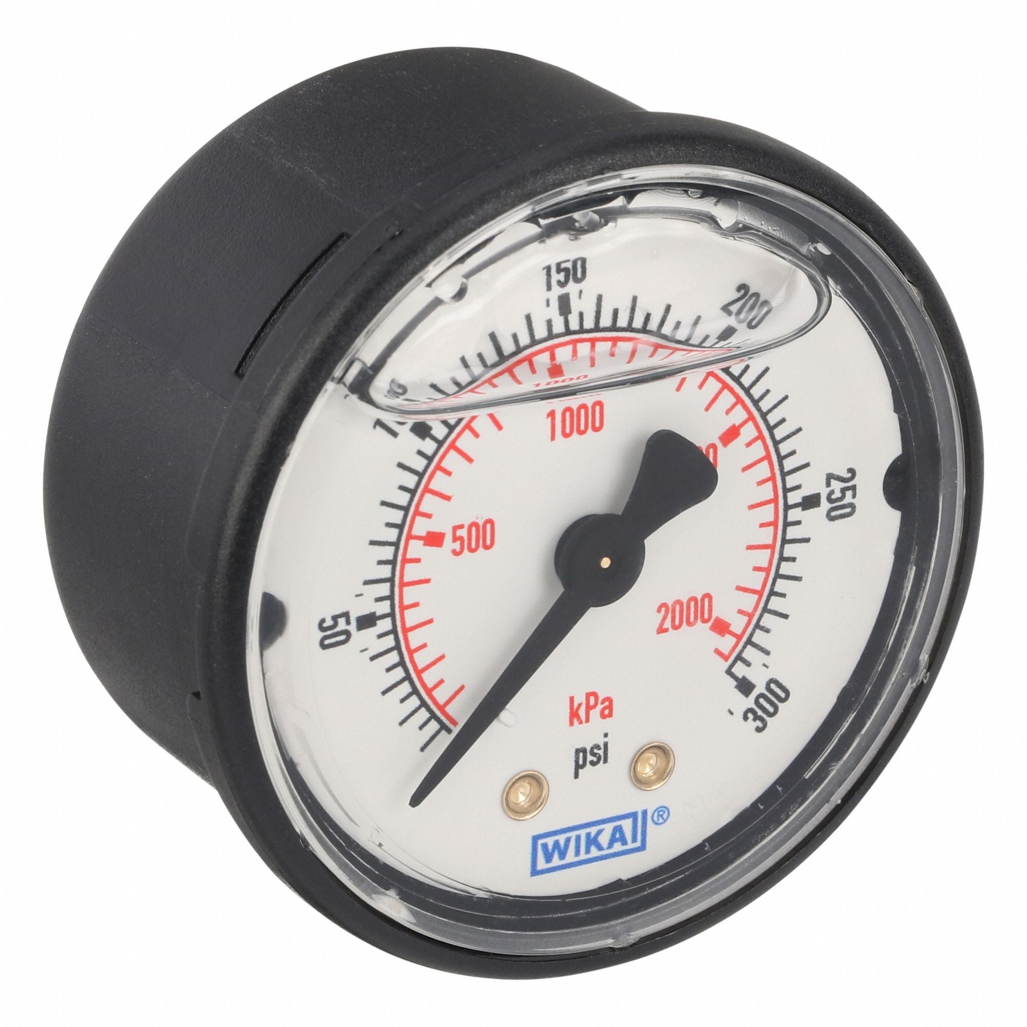 WIKA 1131320300B Pressure Gauge 2 Dial Size MNPT