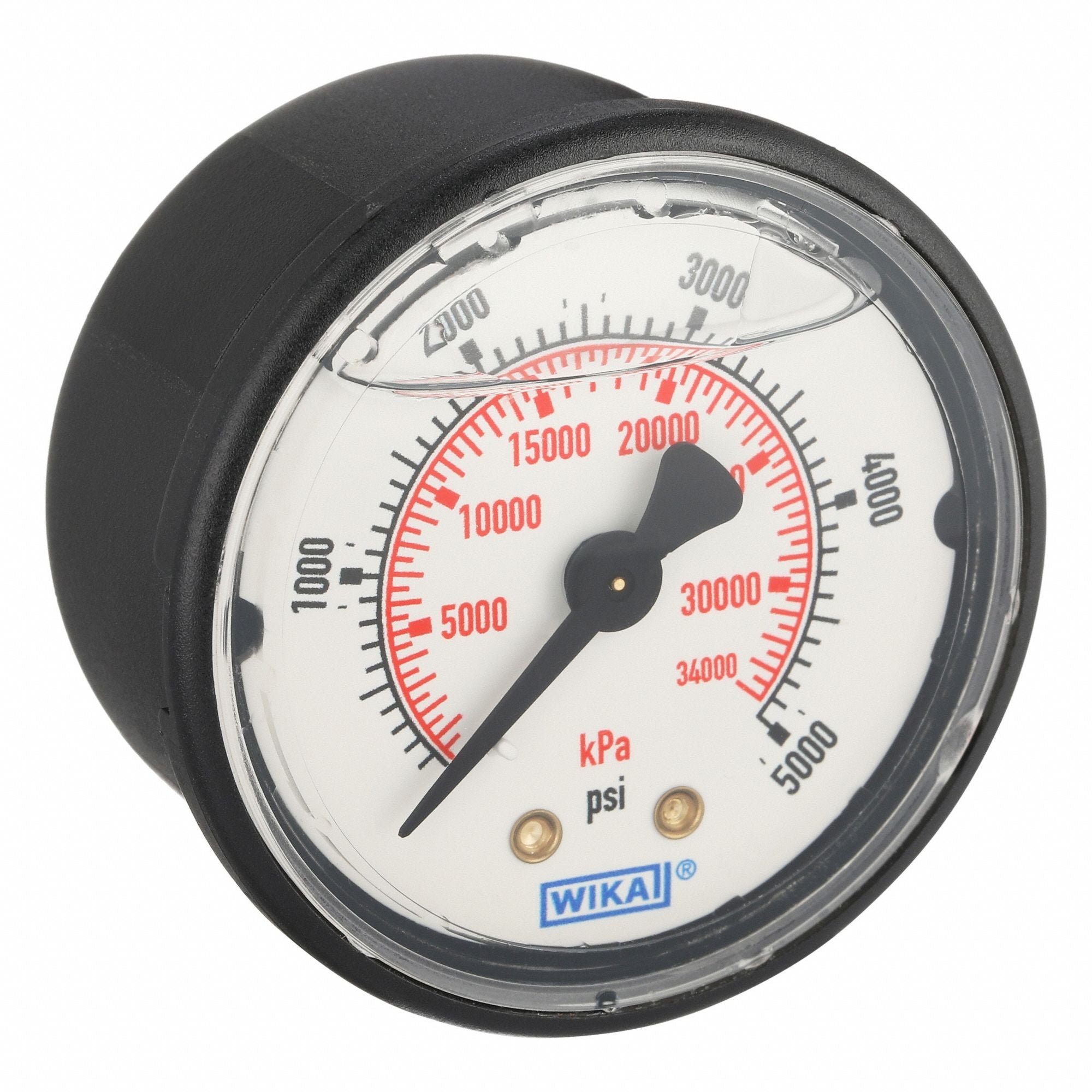 WIKA 11313205000B Pressure Gauge 2 Dial Size MNPT