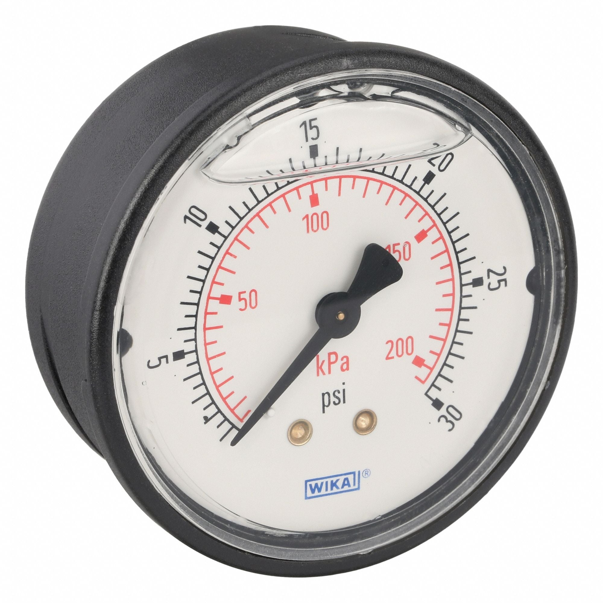 WIKA 113132530B Pressure Gauge 2-1/2 Dial Size MNPT