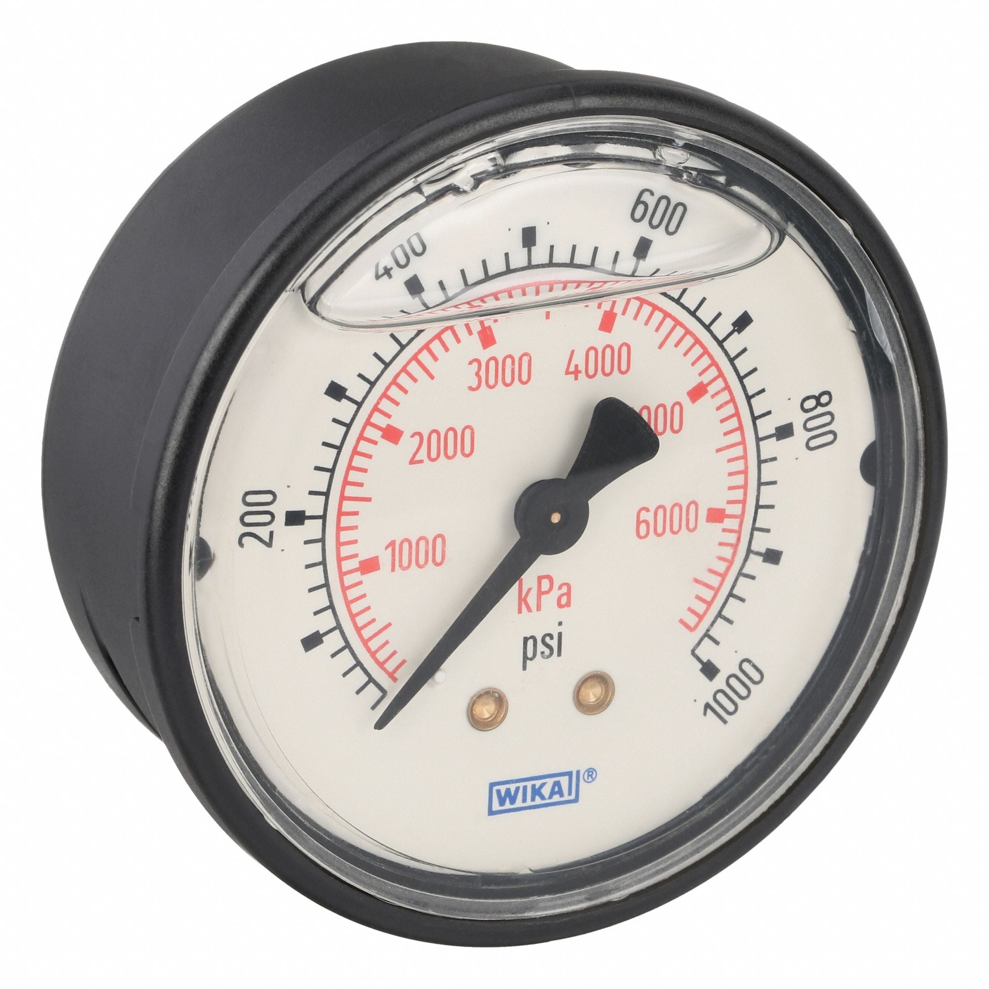 WIKA 11313251000B Pressure Gauge 2-1/2 Dial Size MNPT