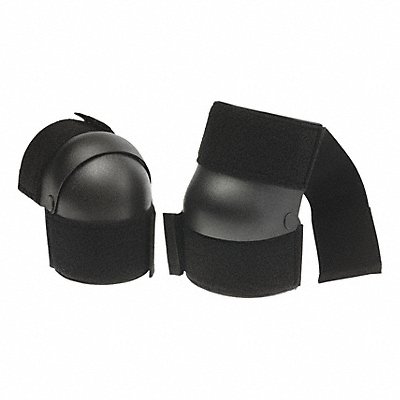 PAULSON 1010ET Knee Pad UNIV Hook & Loop Black PR