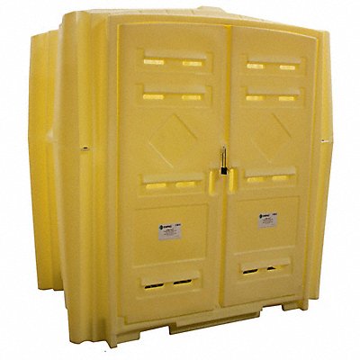 ENPAC 4010YE Coverd Drum Spl Contnmnt Hut 94 in H