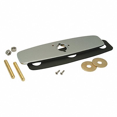 ZURN P691312CP8 Trim/Cover Plate Chrom 6-1/2 L 4 W