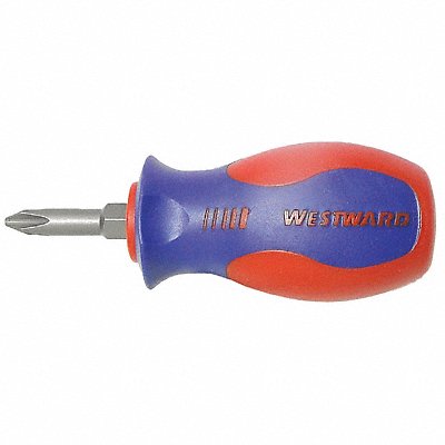 WESTWARD 401L09 Multi-Bit Screwdriver NumBits 1