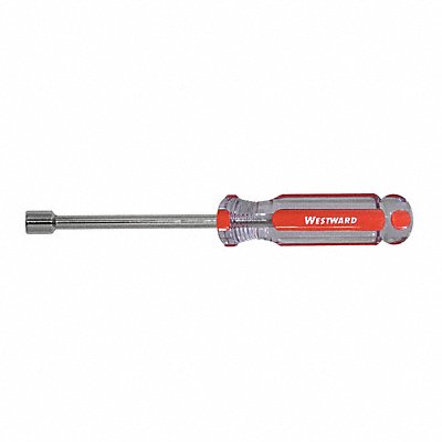 WESTWARD 401L28 Solid Round Nut Driver 6 mm