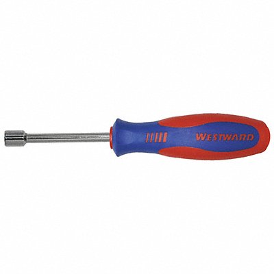 WESTWARD 401L34 Hollow Round Nut Driver 1/4 in