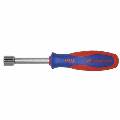 WESTWARD 401L38 Hollow Round Nut Driver 7/16 in