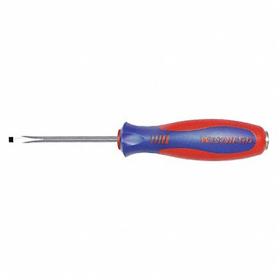 WESTWARD 401M07 Demo Slotted Screwdriver 3/16 in