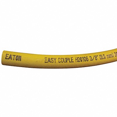 BOSTON H20106YL250R Easy Couple Hose 3/8 ID 250 ft L