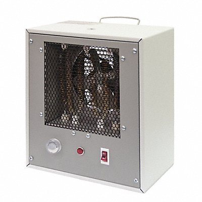 DAYTON 402M62 Prtbl Elct Heatr Grey 11-1/2 H
