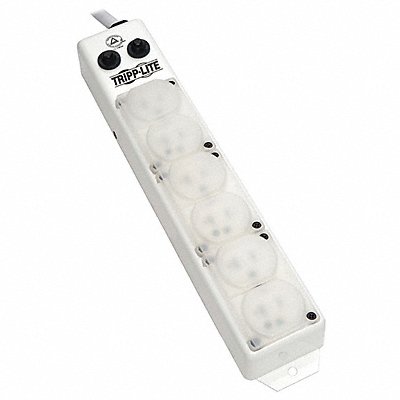 TRIPP LITE PS607HG20AOEM Outlet Strip 6 Outlet 20A 13-3/4 L Wht