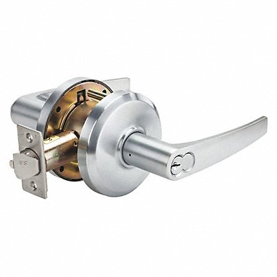 DORMAKABA QCL251A626S4478SLC Door Lever Lockset Satin Chrome