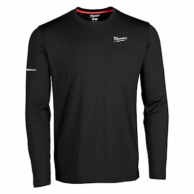 MILWAUKEE 403BL WorkSkin Crew Neck Baselayer Black L