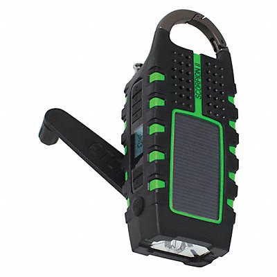 ETON NSP101WXGR Portable Weather Radio Green 6-1/2 L