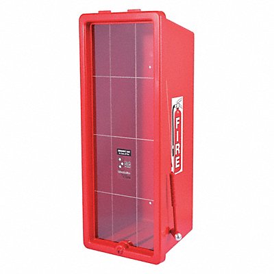 CATO 10520RRCH Fire Ext. Cabinet Red Polystyrene