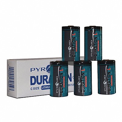 PYRAMID 422245 Battery Lithium Size C 3.6VDC PK5