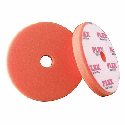 FLEX NORTH AMERICA 700137 Polishing Pad 6-1/2 Size Foam Orange
