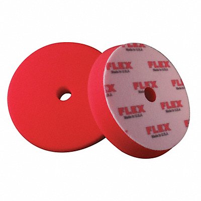 FLEX NORTH AMERICA 750228 Polishing Pad 6-1/2 Size Foam Red