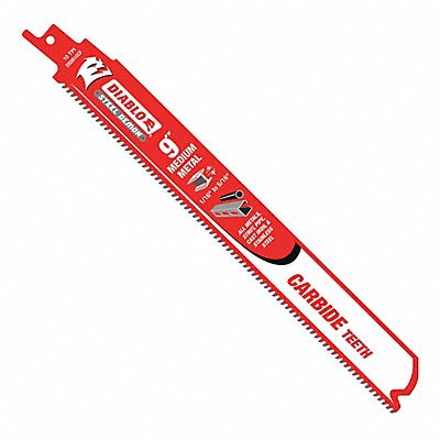 DIABLO DS0910CF3 Reciprocating Saw Blade TPI 10 PK3