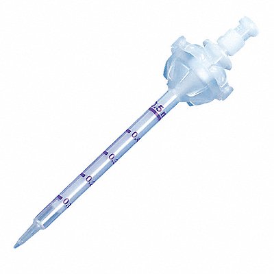 GLOBE SCIENTIFIC 3923S Dispenser Syringe Tip Clear 50uL PK100