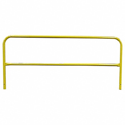 GARLOCK SAFETY SYSTEMS 404977S Guard Rail Yellow 8 ft Overall L