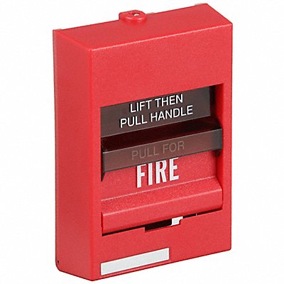 KIDDE K278B1110 Fire Alarm Pull Station Red 3-5/8 D