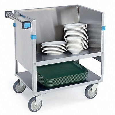 LAKESIDE 405 Mobile Dish Cart 19 1/4 in L SS