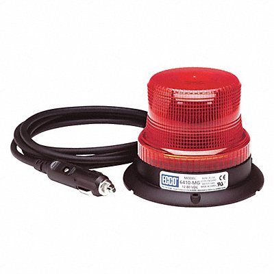 ECCO 6465RMG Beacon Light Red Flashing