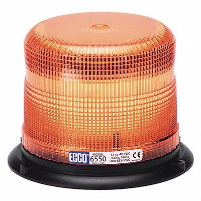 ECCO 6550A Strobe Light Amber Flashing