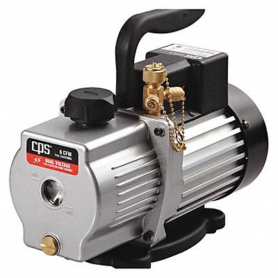 PRO-SET VP6S Vacuum Pump 6.0 cfm 1/2 HP 50 Microns