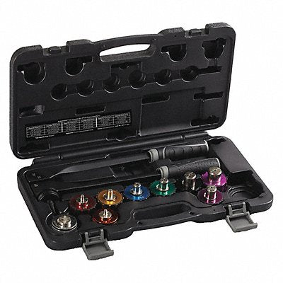 BLACKMAX BTLE9 Tube Expander Kit Multi-Head Round Flare