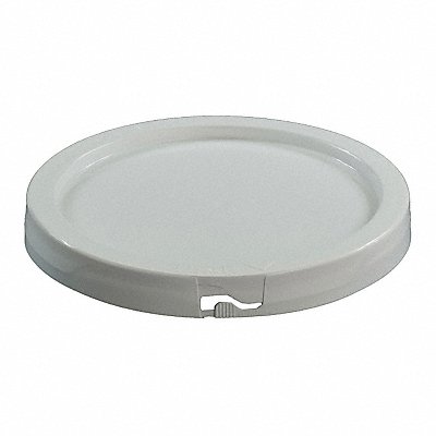 GRAINGER ROP2110CVRWPWG Plastic Pail Lid White Plastic