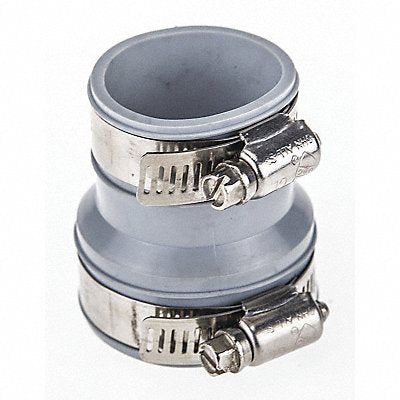 GRAINGER DXDTC150 Coupling PVC 1 1/2 x 1 1/4 in Pipe Size