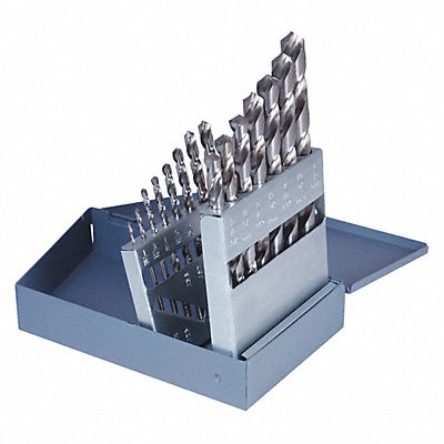 CLEVELAND C72199 Jobber Drill Set 15 pc HSS