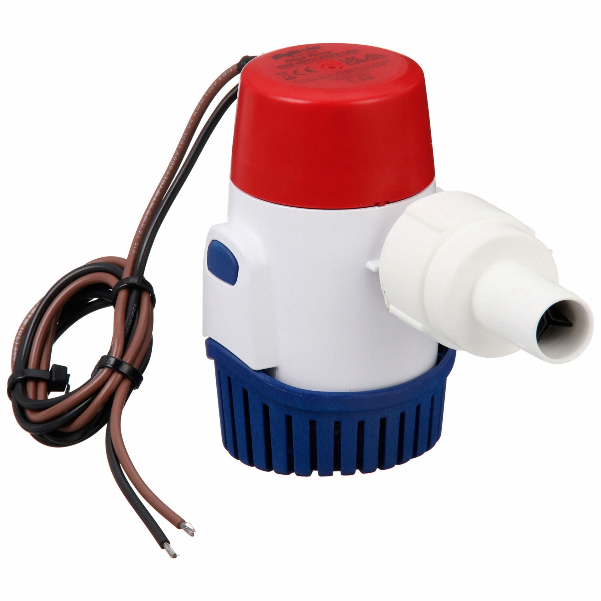 RULE 20DA Bilge Pump ABS Nylon SS 12VDC 3/4