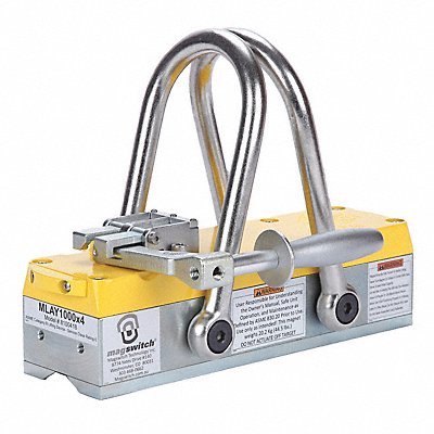 MAGSWITCH 8100418 Lifting Magnet 3640 lb Max Pull Steel