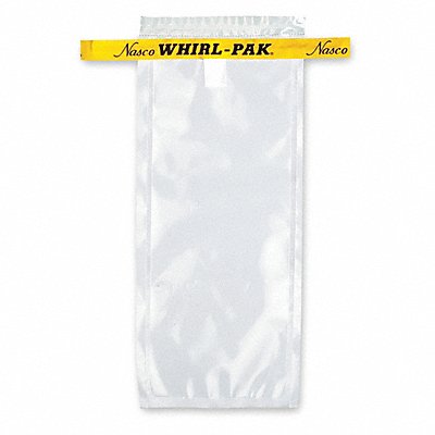 WHIRL-PAK B00679 Sampling Bag 4 fl oz 7.25 in 3 in PK500