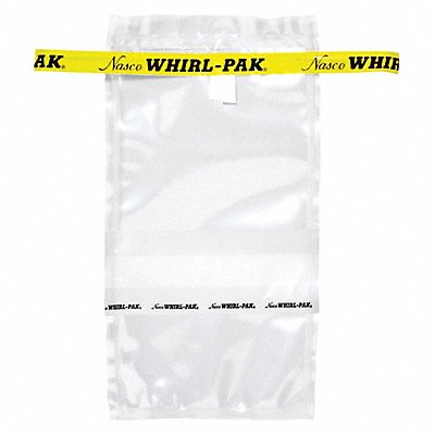WHIRL-PAK B01489 Sampling Bag 7 fl oz 7 in 3.8in PK500