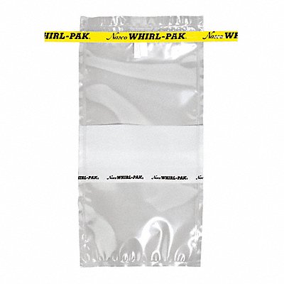 WHIRL-PAK B01065 Sampling Bag 18fl oz 9 in 4.5 in PK500