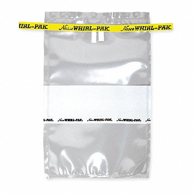 WHIRL-PAK B01196 Sampling Bag 24 fl oz 9in 6 in PK500