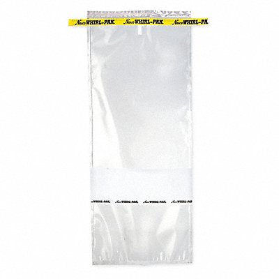 WHIRL-PAK B01515 Sampling Bag 69 fl oz 15 in 7.5in PK500
