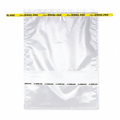 WHIRL-PAK B01445 Sampling Bag 92 fl oz 15 in 10 in PK250