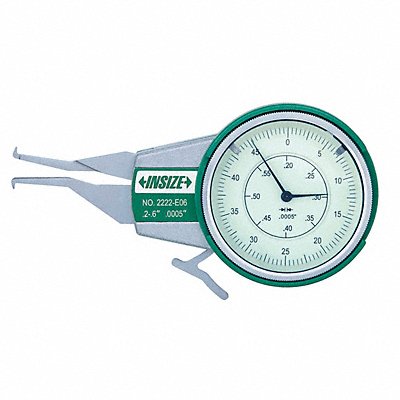 INSIZE 2.222E+27 Dial Caliper 1.6-2.4 Range 3 Jaw D SS