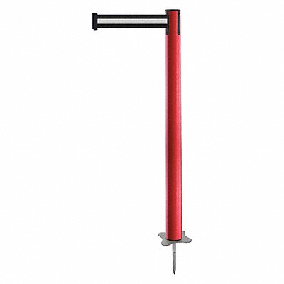 TENSABARRIER 88421STDS7XC Spike Post Red Post 43 H
