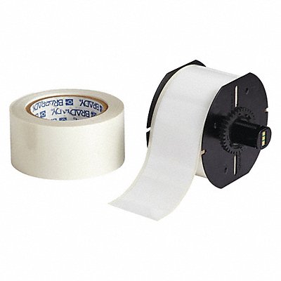 BRADY B30C2250483WTKT Label Tape Roll White 2-1/4 in W