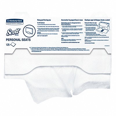 KIMBERLY-CLARK PROFESSIONAL 7410 Toilet Seat Cover 125/Box PK24