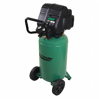 SPEEDAIRE 40CF16 Portable Air Compressor 15 gal Vertical